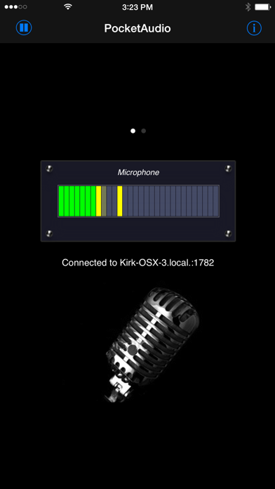 PocketAudio (Microphone) Screenshot