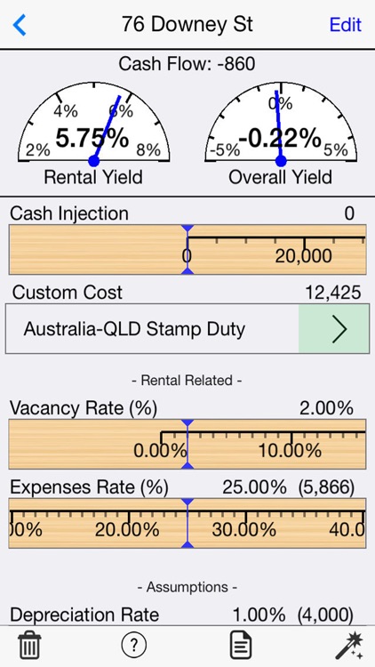 Rental Property Selector (Rental Yield Calculator)