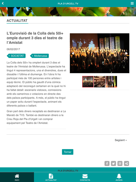 Screenshot #4 pour El Pla d'Urgell TV