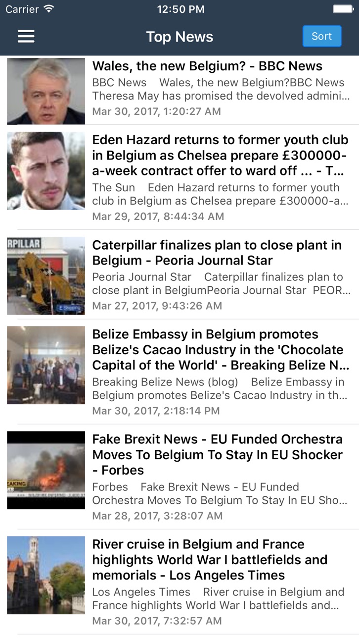iPhone screenshot