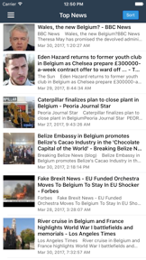 Belgium News in English Today & Belgian Radio screenshot