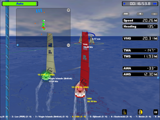 Screenshot #4 pour cWind sailing regatta