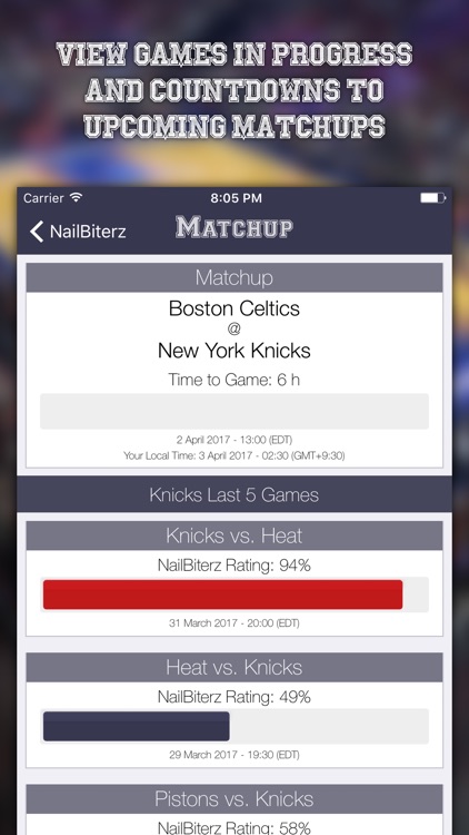 NailBiterz for NBA - Close Games. No Spoilers. screenshot-3