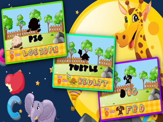 Screenshot #5 pour Les enfants apprennent les formes et le phonice AB
