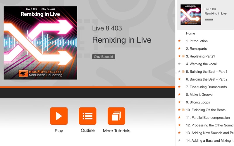 Course For Live 8 Remixing thumbnail 2