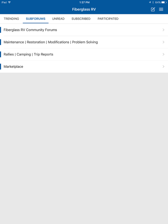 Screenshot #4 pour Fiberglass RV Owners Community