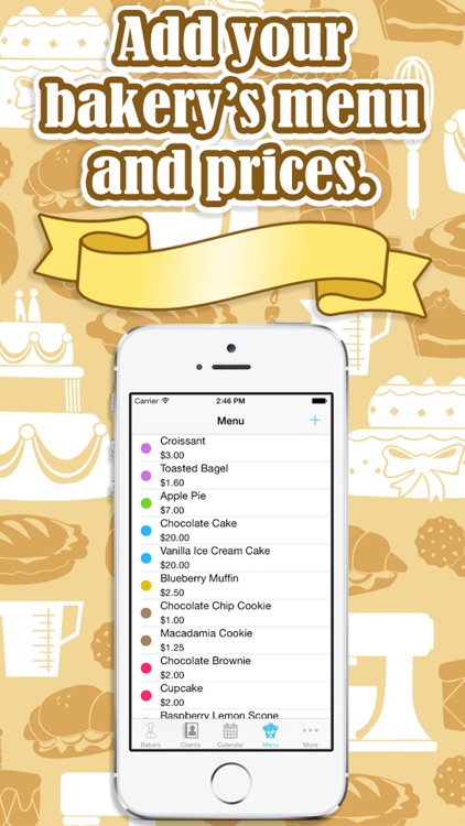 Bakery Order Manager - Organize staff and clients