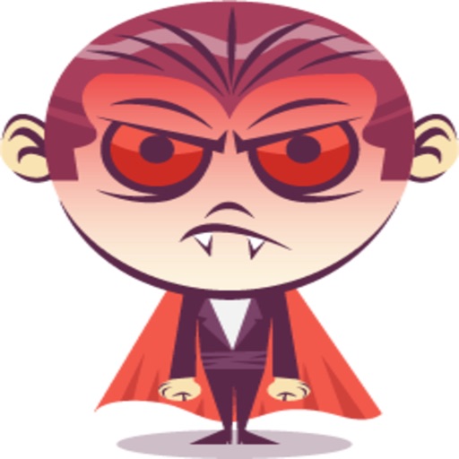 Funny Dracula stickers by KORCHO iOS App