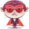 Funny Dracula stickers by KORCHO