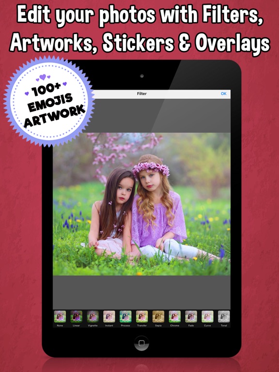 Screenshot #6 pour Kids Photo Frames Editor & Photo Collage