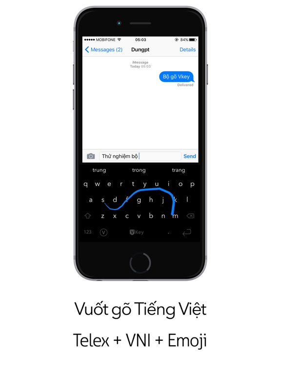 Screenshot #4 pour VKey - Gõ Tiếng Việt với Swipe-to-type