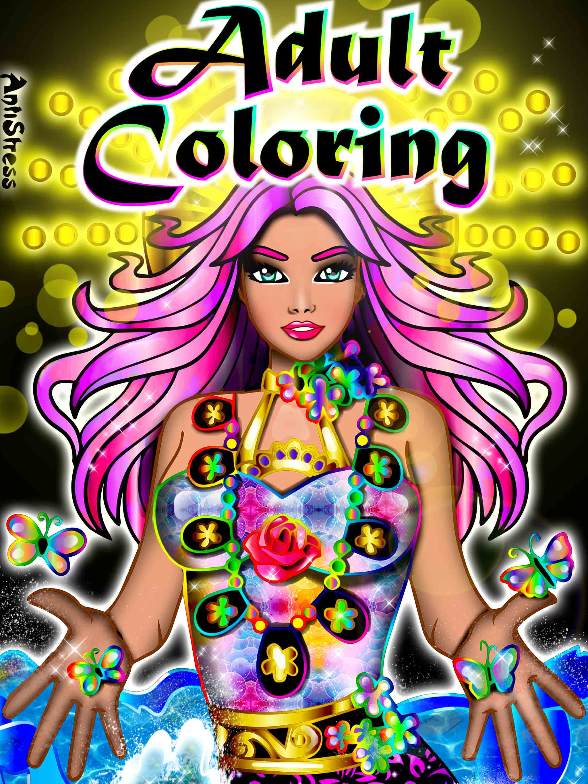 Adult Coloring Books with Fun Games for Adults screenshot 6