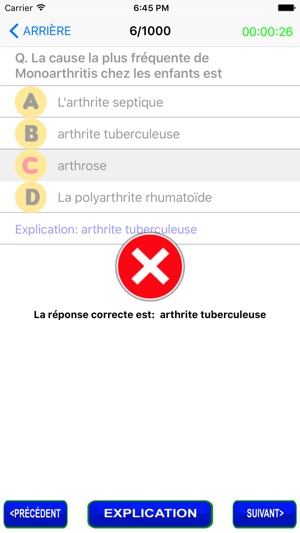 Questions d'orthopédie(圖3)-速報App