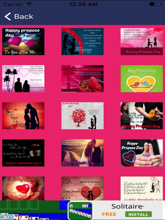 Screenshot #5 pour Happy Propose Day Messages,Free Wishes And Images