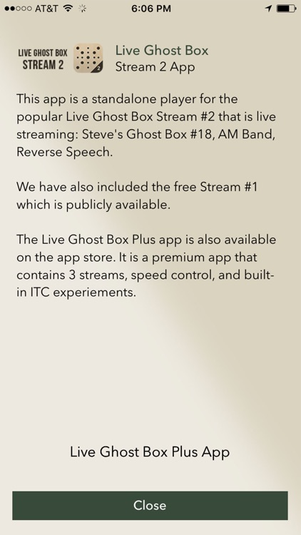 Live Ghost Box Stream 2