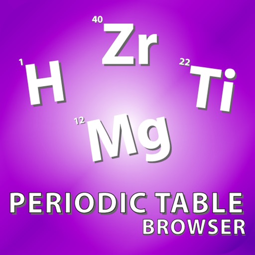periodic Table Browser iOS App
