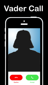 Fake Call From Darth Vader : Prank for a Birthday screenshot