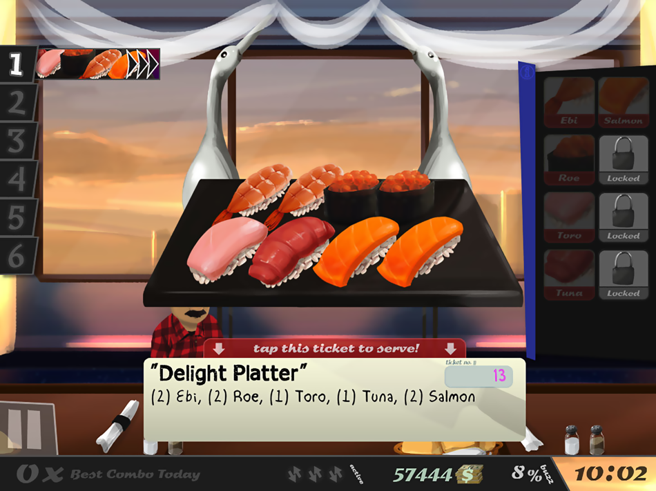 #5. Cook, Serve, Delicious! (iOS) 由: David Galindo
