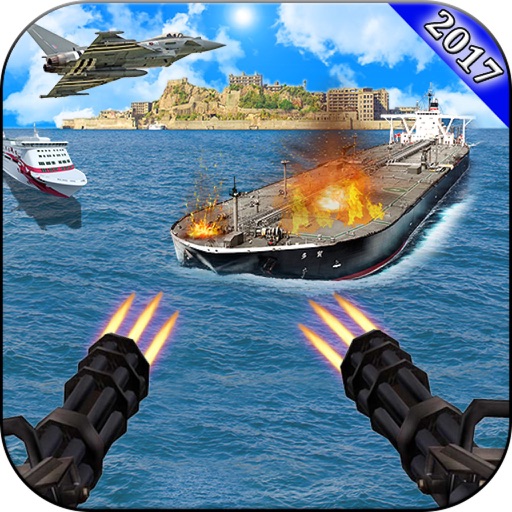 Navy Gunner Attack 3D Game - Pro