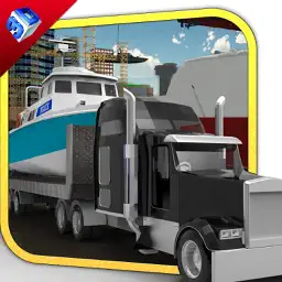 Boat Transporter Truck Driver & Ferry Transport app icon
