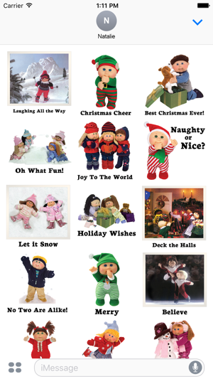 Cabbage Patch Kids Christmas Stickers(圖2)-速報App