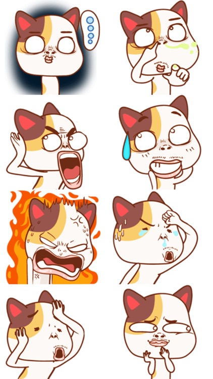Gonzo Cat Stickers