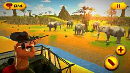 Game screenshot слон охотников и диких животных, охота симулятор apk