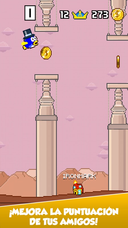Splashy Fish - Adventure of Flappy Tiny Bird Fish screenshot 5