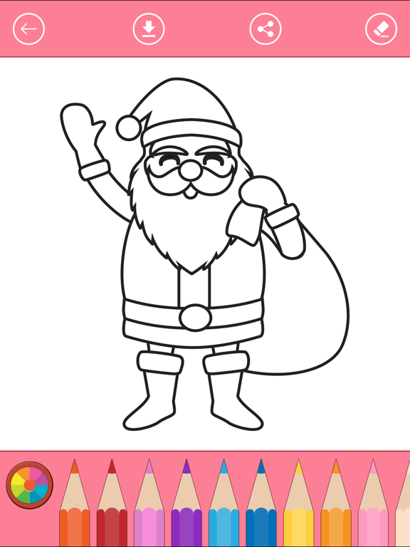 Screenshot #5 pour Livre à colorier de Noël pour les enfants