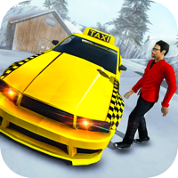 Modern Crazy Cab Taxi Driver  Hill Driving Sim