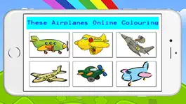 Game screenshot самолет раскраски набор развитие игр для детей hack