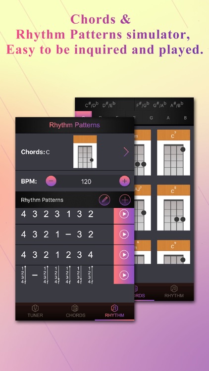 App for Ukulele - Tuner,Tabs & Chords
