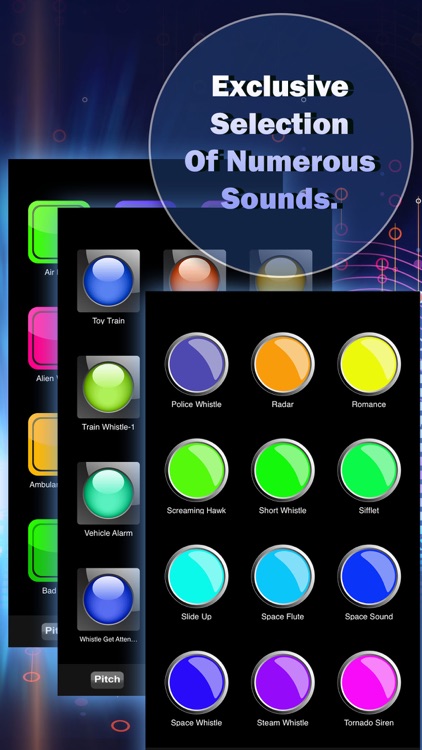 Whistle Sounds - Training Button Box Soundboard