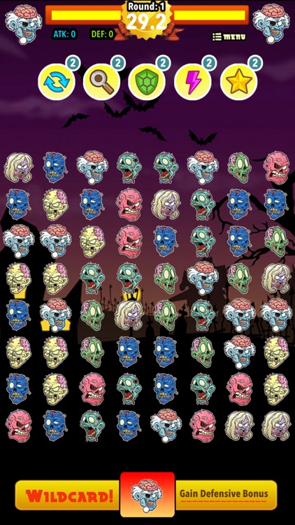 Clash of Zombies- Match 3 Adventure
