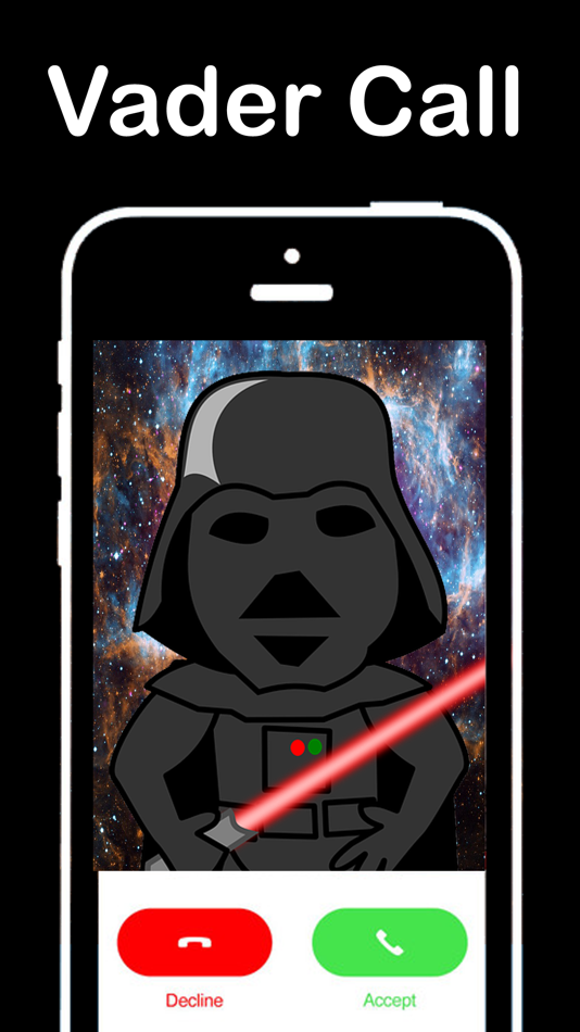 #2. Fake Call From Darth Vader : Prank for a Birthday (iOS) 由: Jantajorn Teepakdee