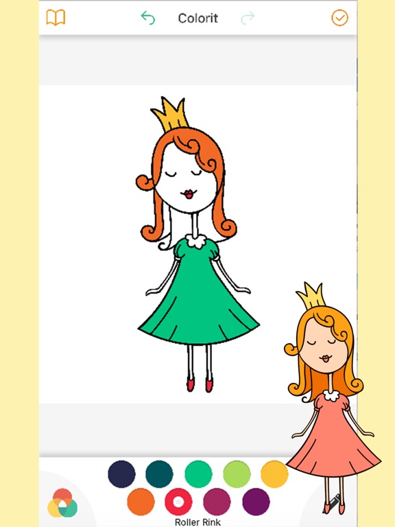 Screenshot #5 pour Conte de fée Toddler Enfants Coloring Book pour Ga