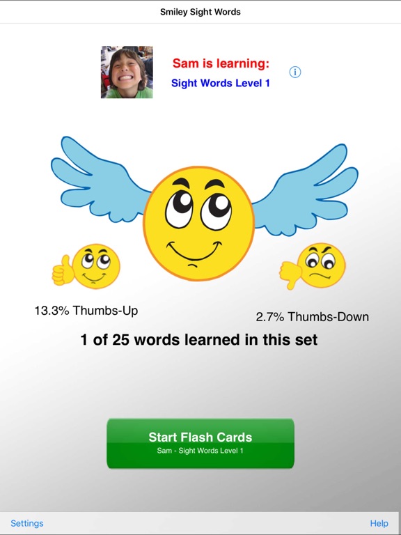 Screenshot #4 pour Smiley Sight Words