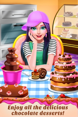 Chocolate Pastry Chef - Sweet Dessert Beauty Salon screenshot 2