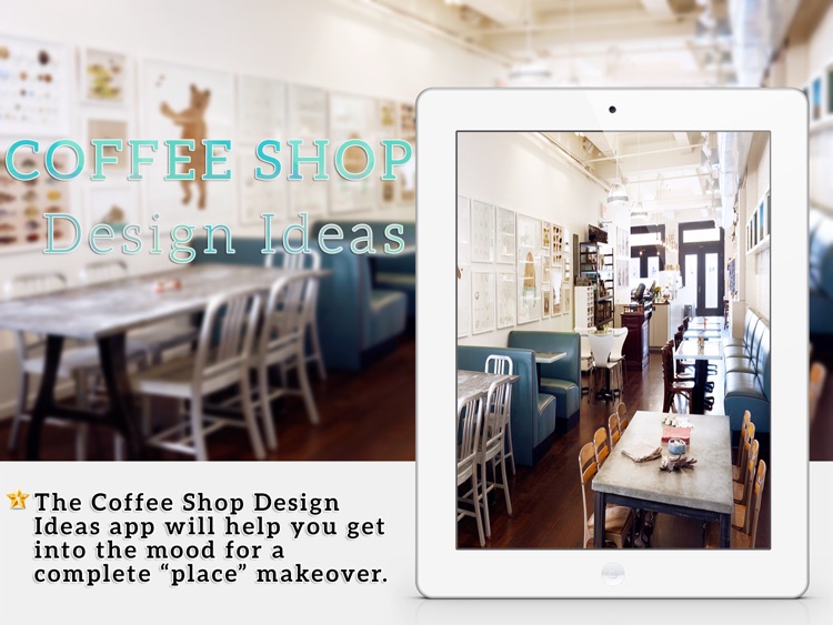 Coffee Shop & Restaurant Design Ideas For iPad