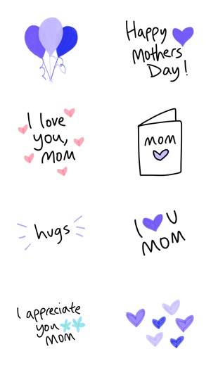 Mother's Day stickers for iMessage - photo & cards(圖2)-速報App
