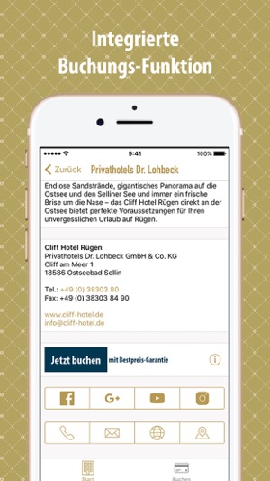 Die App der Privathotels Dr. Lohbeck(圖4)-速報App