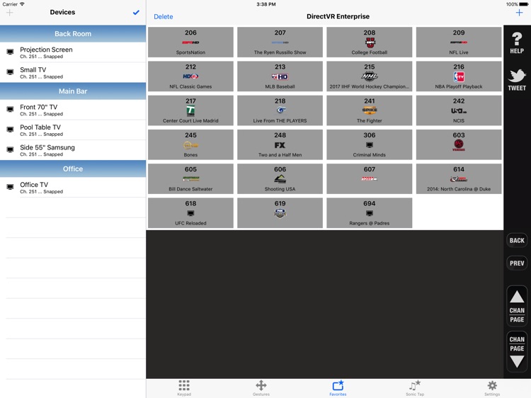 DirectVR Enterprise Remote for DirecTV screenshot-3