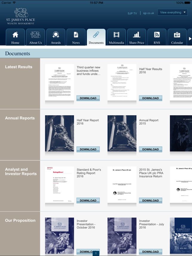 SJP Investor Relations(圖3)-速報App