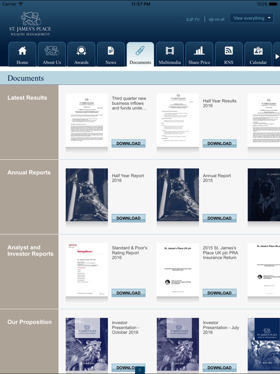 SJP Investor Relations