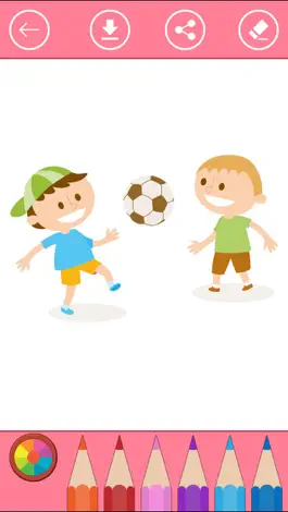 Game screenshot Футбол: Книжка-раскраска для детей mod apk