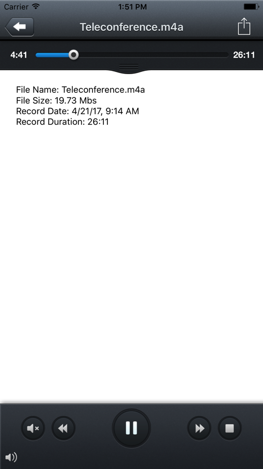 #3. Voice Memo Wifi Sharing Lite (iOS) By: Purple Development