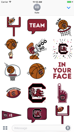 University of South Carolina Animated+Stickers(圖2)-速報App