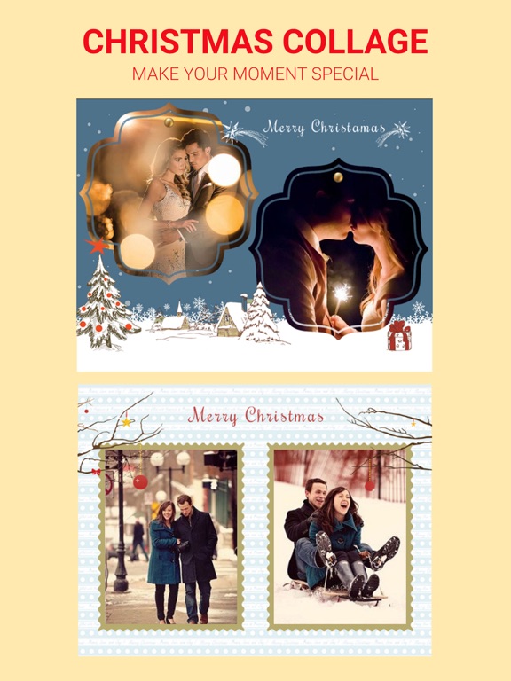 Christmas PIP Photo Collage iPad screenshot 3 - Photo & Video app