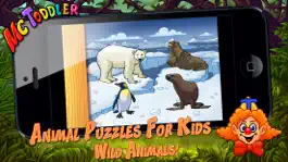 Game screenshot Бесплатные дикие животные головоломки для детей apk