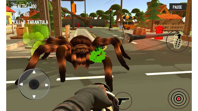 Spider Hunter Amazing City 3D screenshot 1